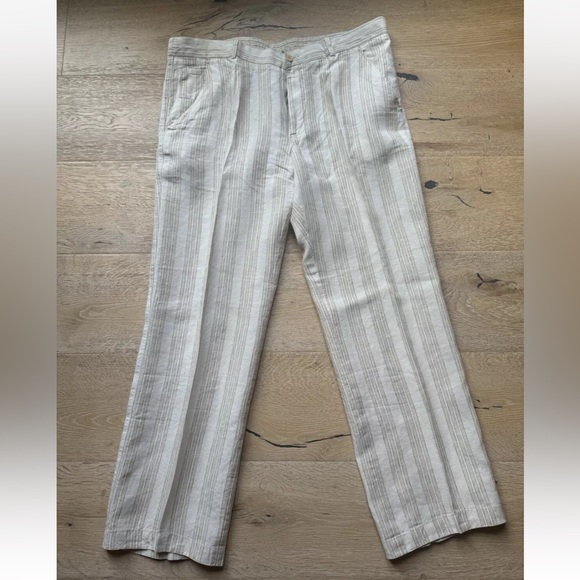 Z Zegna linen pants size 40 NWOT price firm
